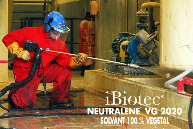 Solvant de dégraissage et de nettoyage 100% VEGETAL. Aucun pictogramme de danger pour un risque 0. Sans COV optimisation du PGS. Solvant alternatif. Solvant agro sourcé. Biosolvant. Ecosolvant. Solvant biodégradable. Fournisseur solvant. Fabricant solvant. Dégraissant industriel. Nouveaux solvants. Solvants propres chimie verte. Rig wash. Maintenance oil gas. Solvants verts Substitut dichloromethane. Substitut chlorure de methylene. Substitut ch2 cl2. Substituts CMR. Substitut acetone. Substitut acetone. Substitut NMP. Solvant pour polyurethanes. Solvants pour epoxy. Solvant polyester. Solvant colles. Solvant peintures. Solvant resines. Solvants vernis. Solvants elastomeres. Produit maintenance industrielle. Solvant végétal